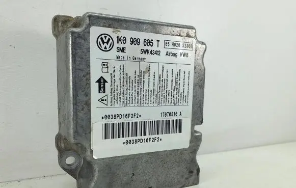 Volkswagen Golf V Airbag control unit/module 1K0909605T 5WK43412
