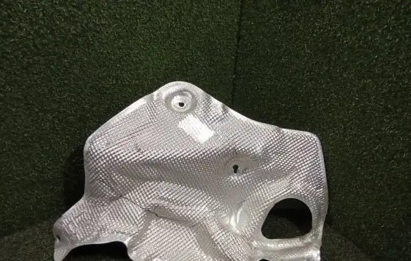 Heat shield in engine bay