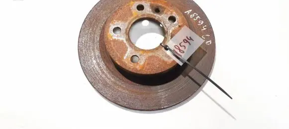 Opel Zafira A Rear brake disc neventiliuojamas