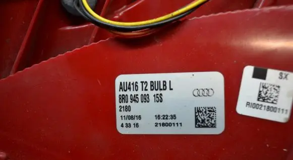 Audi Q5 SQ5 Rear/tail lights 8R0945093