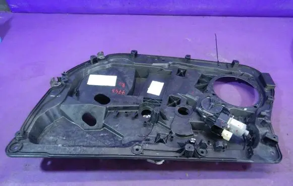 Front door window regulator with motor
