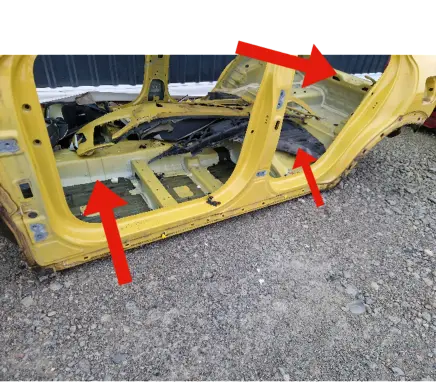 KIA Stonic Pillar (middle) 