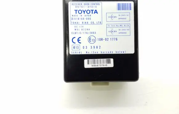 Toyota Corolla Verso AR10 Door control unit/module 897410F010