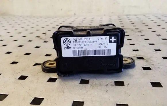 Audi Q7 4L ESP acceleration yaw rate sensor 7H0907652A