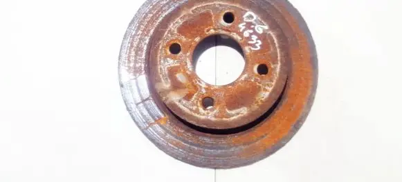 Ford Focus Rear brake disc neventiliuojamas