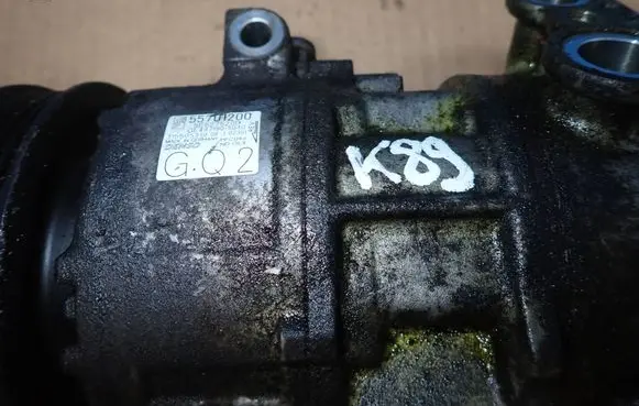 Opel Corsa D Air conditioning (A/C) compressor (pump) 55701200