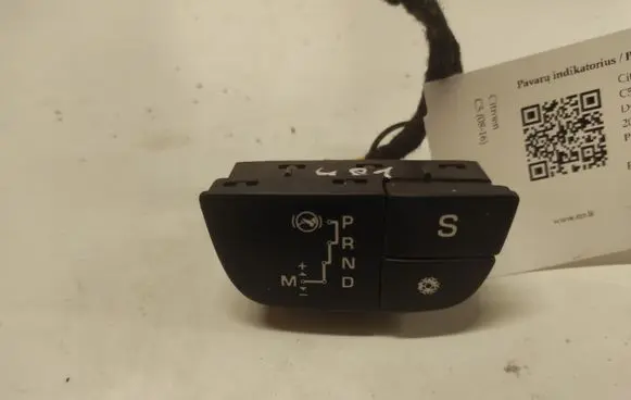 Citroen C5 Gear shift selector indicator 96617667ZD 03386010101