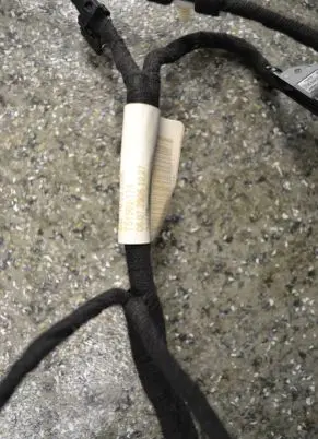 Audi Q7 4L Front door wiring loom 4L0971035C TAB010766JT