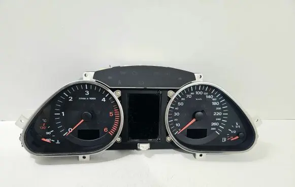 Audi A6 S6 C6 4F Speedometer (instrument cluster) 4F0920900