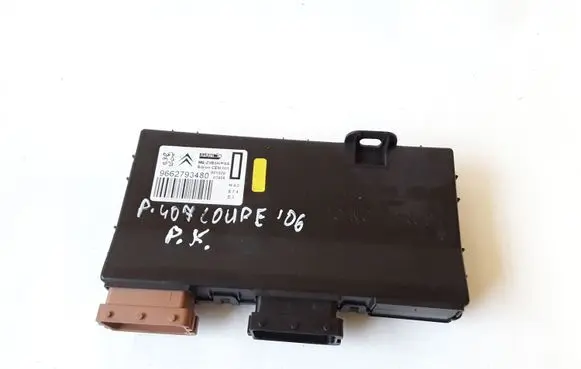 Peugeot 407 Seat control module 9662793480