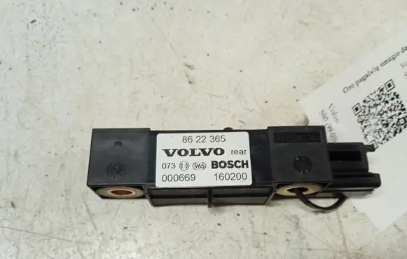 Airbag deployment crash/impact sensor