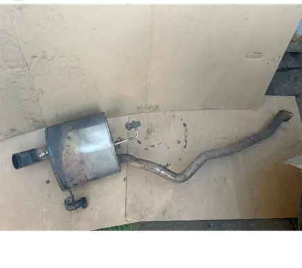 BMW X5 E53 Rear muffler/silencer tail pipe 7502187 7502188 2057615004006