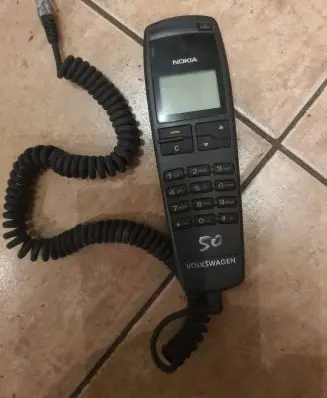 Volkswagen Phaeton Phone 3D0035624B 8005545 064012