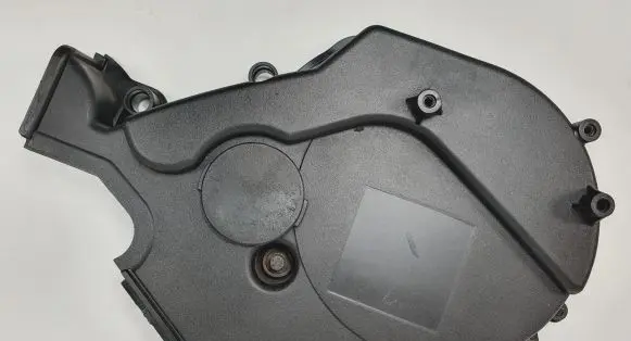 Jaguar XF X250 Timing belt guard (cover) 4R8Q-6019-CG