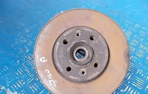 Fiat Stilo Front wheel hub spindle knuckle