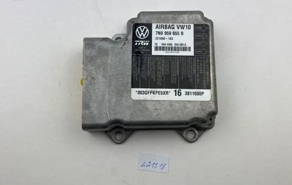 Seat Alhambra (Mk2) Airbag control unit/module 7N0959655B 221098103 26310761Z0