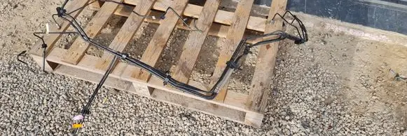 Brake vacuum hose/pipe