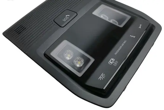 Volkswagen Caddy Headlining lighting console trim 7T0959561P