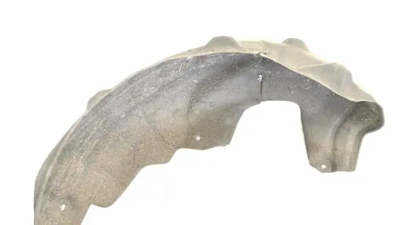 Rear arch fender liner splash guards