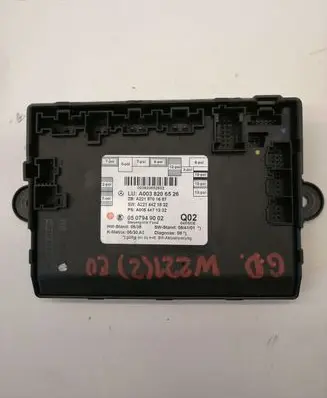 Mercedes-Benz S W221 Door control unit/module A0038206526 A2218701687