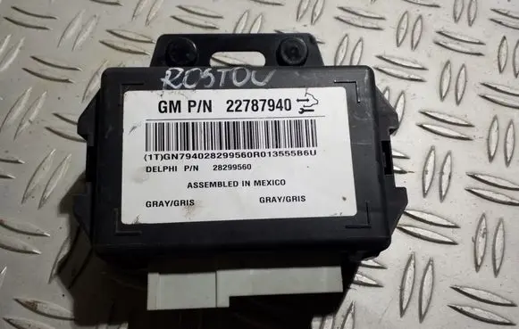 Chevrolet Captiva Other control units/modules 22787940 28299560