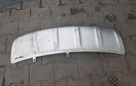 Audi A6 Allroad C6 Front bumper lip 