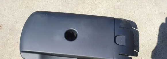 Steering wheel column trim