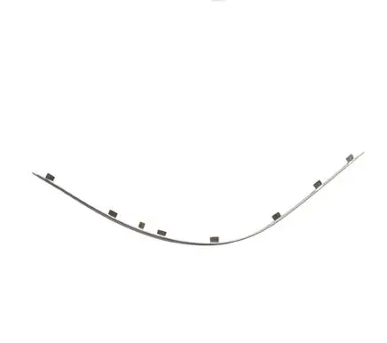 Front bumper splitter molding
