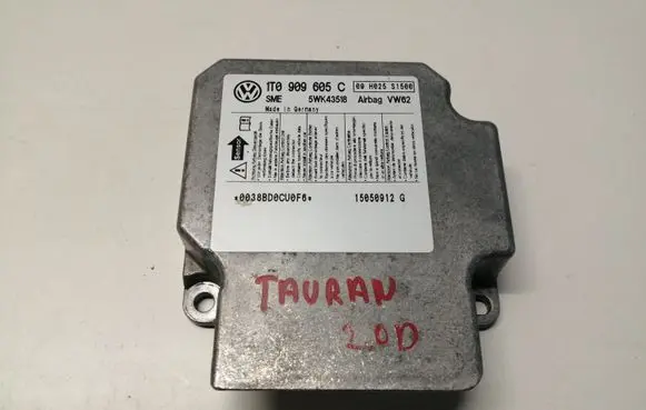 Volkswagen Touran I Airbag control unit/module 1T0909605C 5WK43518 15050912G