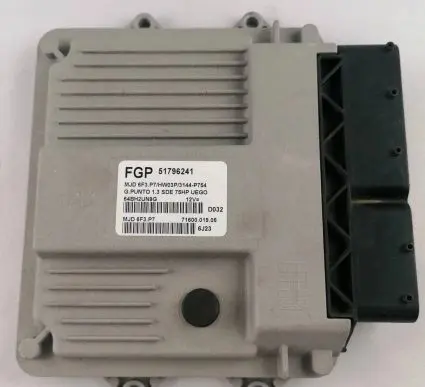 Fiat Grande Punto Engine control unit/module 51796241 64BH2UNNG 7160001900