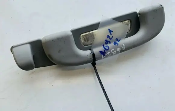 Rear interior roof grab handle