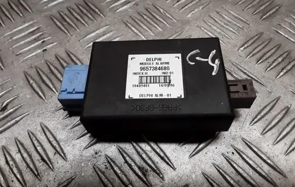 Citroen C4 I Alarm control unit/module 9657384680 10489401