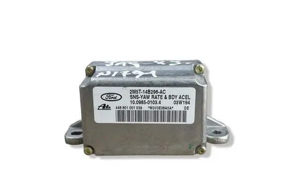 Jaguar XJ X350 ESP acceleration yaw rate sensor 10098501034 2M5T14B296AC