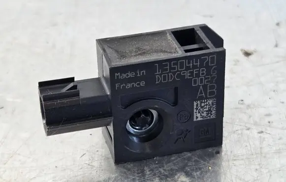 Airbag deployment crash/impact sensor