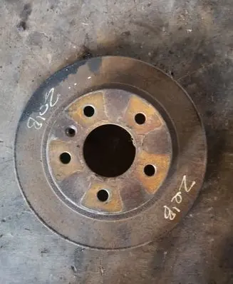 Opel Zafira B Rear brake disc
