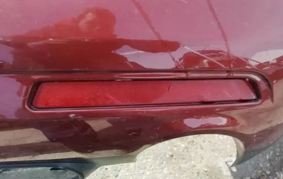 Mazda CX-7 Rear tail light reflector