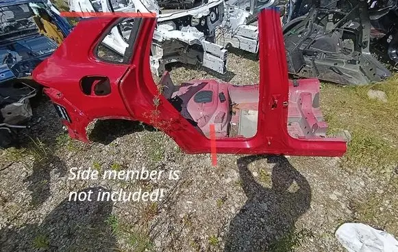 Porsche Cayenne (9Y0 9Y3) Rear quarter panel