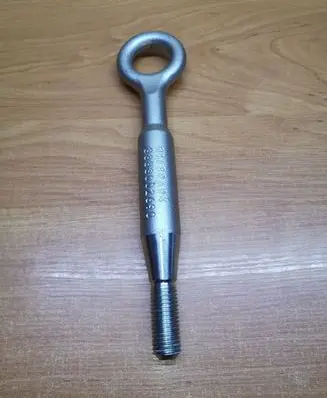Towing hook eye