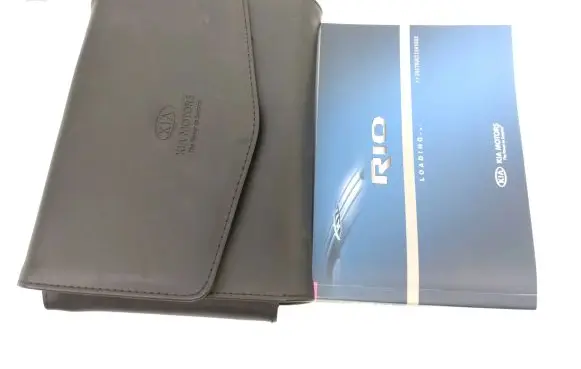 KIA Rio User manual 