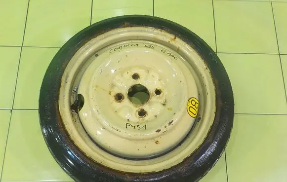 Toyota Corolla E110 R14 spare wheel 4X100