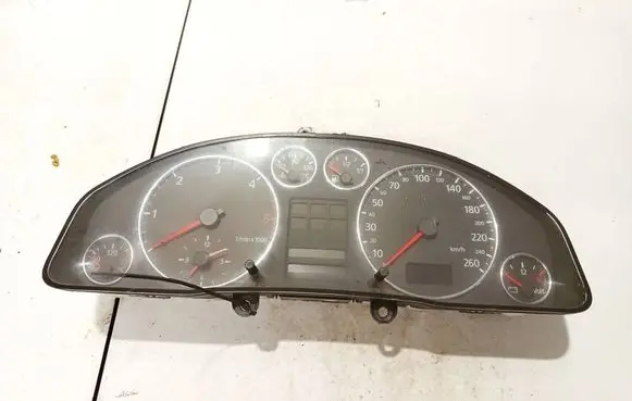 Audi A6 S6 C5 4B Speedometer (instrument cluster) 4b0919860e 008auz8z0