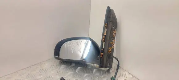 Volkswagen Touran I Front door electric wing mirror 1T0857933