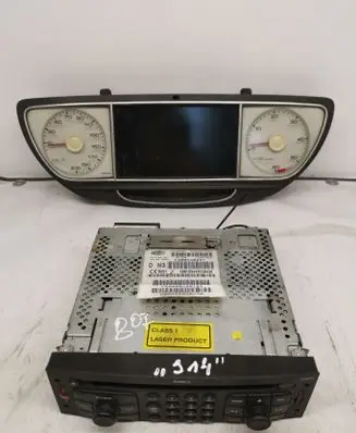 Peugeot 807 Speedometer (instrument cluster) 9663322380 503550080234 FL55665B