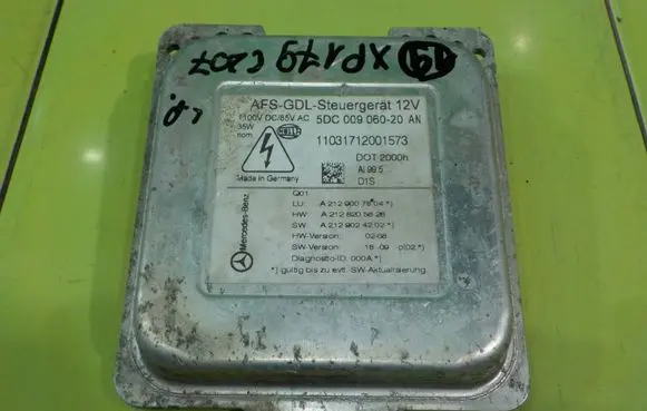 Mercedes-Benz E C207 W207 LED ballast control module A2129007804 XP179