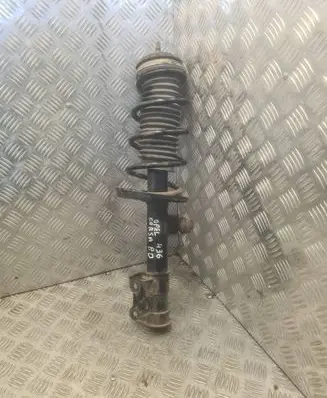 Opel Corsa D Front shock absorber with coil spring