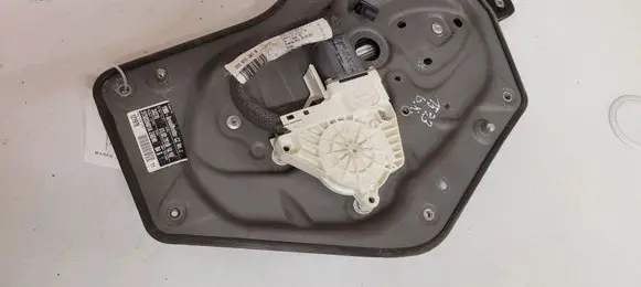 Skoda Superb B6 (3T) Rear door window regulator with motor 3T5839401A 8K0959811A