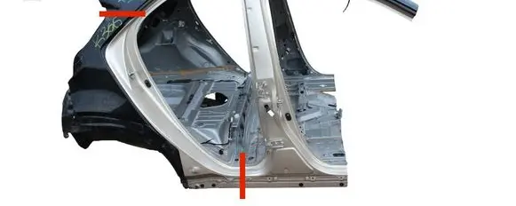 Toyota Aygo X Rear quarter panel 