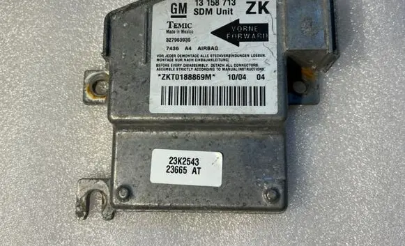 Opel Combo C Airbag control unit/module 1315871313398336 13367439