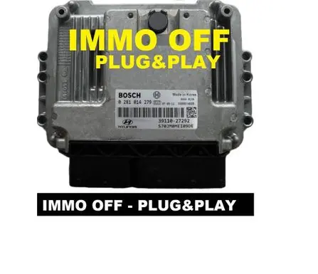 Hyundai Tucson JM Engine control unit/module ECU 0281014279 3911027292