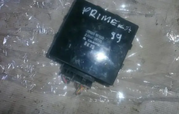 Nissan Primera Other control units/modules 285209f500 2j55034701